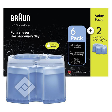 BRAUN CLEAN & RENEW CCR 6+2