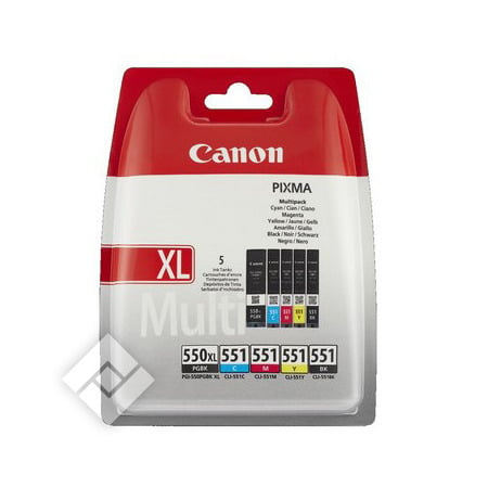 CANON PGI 550 XL + CLI 551 PACK