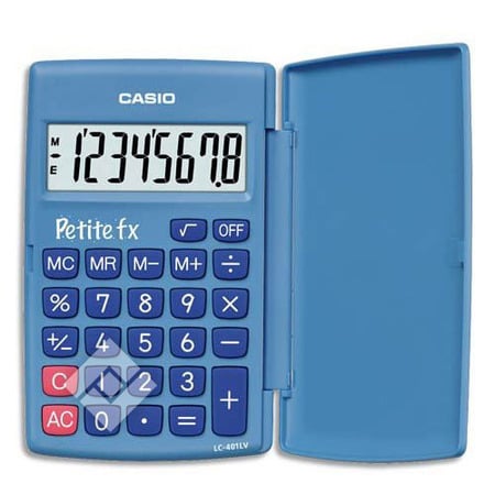 CASIO FX SMALL BLUE