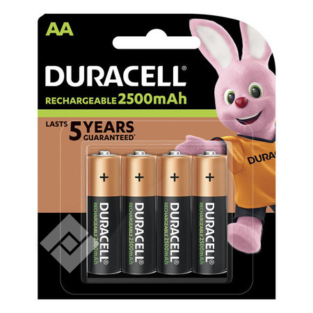 DURACELL 2500 MAH AA LR06 X4