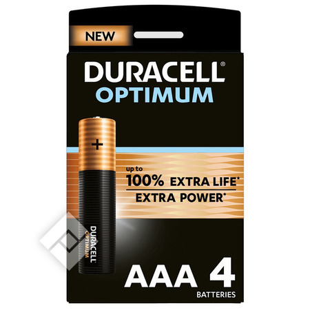 DURACELL OPTIMUM AAA LR03 X4