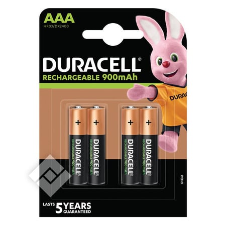 DURACELL 900 MAH AAA LR03 X4