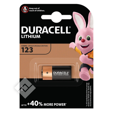 DURACELL LITHIUM SPE 123 X1