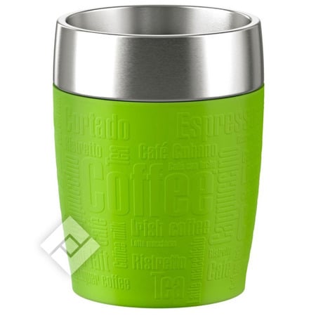 EMSA TRAVEL CUP 0.2L INOX/LIME