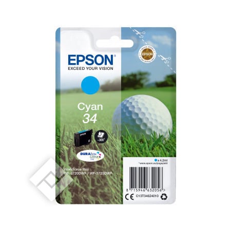 EPSON 34 CYAN