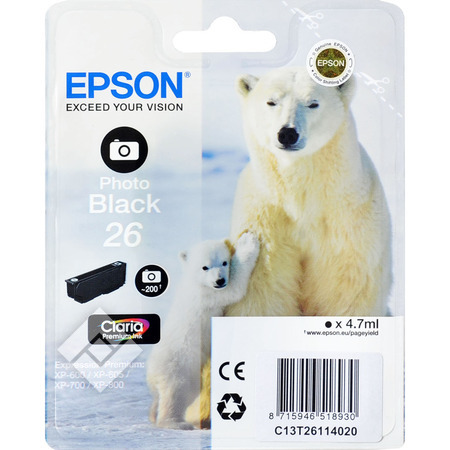 EPSON T2611 PHOTO BLACK