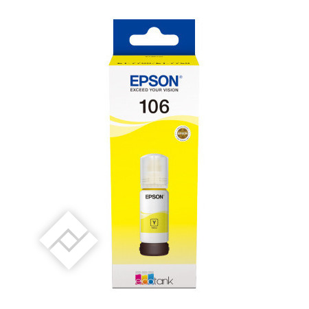 EPSON 106 ECOTANK YELLOW INK BOTTLE