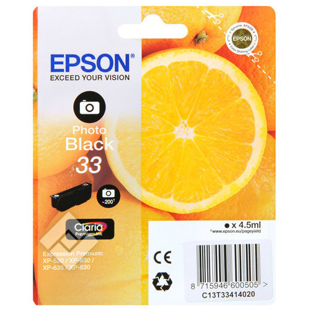 EPSON T3341 FOTO BLACK