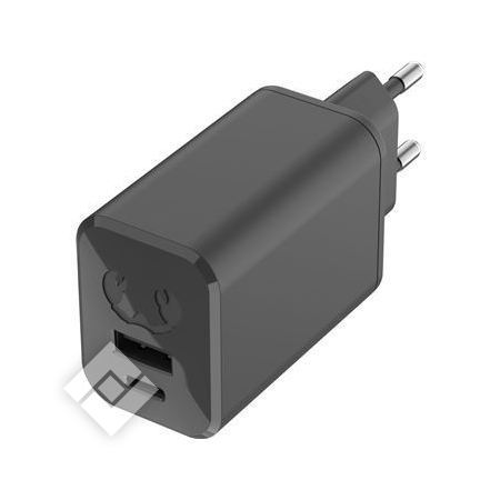 FRESH 'N REBEL MINI CHARGER USB-C + A 65W ICE GREY