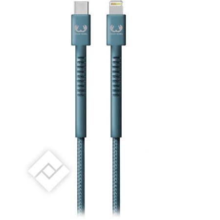 FRESH 'N REBEL USB-C - LIGHTNING CABLE 2M DIVE BLUE