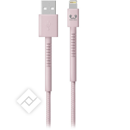 FRESH 'N REBEL USB - APPLE LIGHTNING CABLE 2M SMOKEY PINK