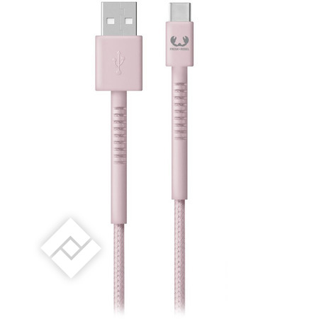 FRESH 'N REBEL USB - USB-C CABLE 2M SMOKEY PINK