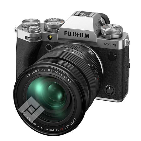 FUJIFILM X-T5 SILVER + 16-80 R OIS WR