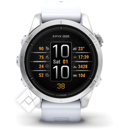 GARMIN EPIX PRO (gen2) 42MM GLASS WHITESTONE