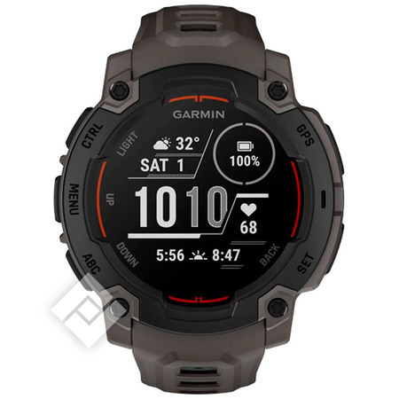 GARMIN INSTINCT E 45mm BLACK WITH CHARCOAL BAND