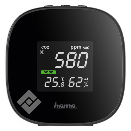 HAMA MESUREUR DE QUALITE DE LAIR SAFE - MONITEUR DE CO2