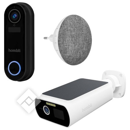 HOMBLI PACK DOORBELL+SOLAR CAM