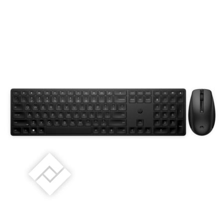 HP 650 COMBO AZERTY BE BLACK WIRELESS 