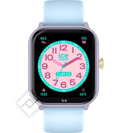 ICE WATCH SMART JUNIOR 2.0 PURPLE/SOFT BLUE