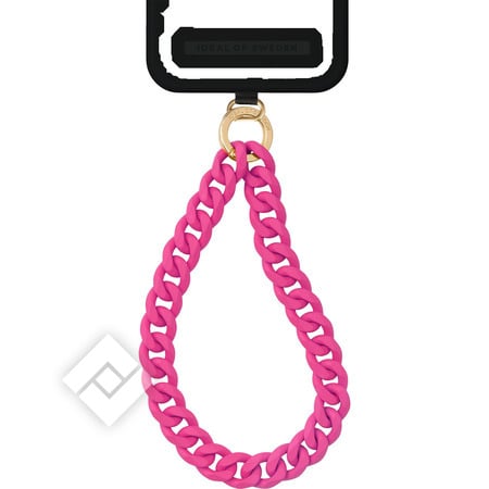 IDEAL OF SWEDEN CHAIN WRISTLET STRAP PINK