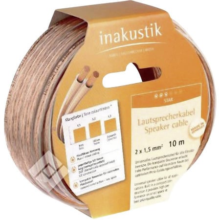 INAKUSTIK SPEAKER CABLE RING 1.5MM