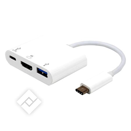 IT WORKS HUB USBC 3EN1 HDMI 4K