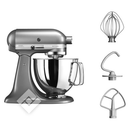 KITCHENAID ARTISAN CONTOUR SILVER 4.8L 5KSM125ECU