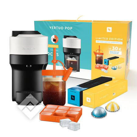 KRUPS NESPRESSO VERTUO POP YY5455FD SUMMER COLD BUNDLE