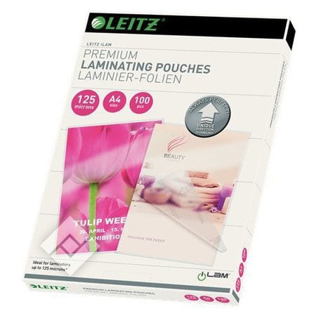 LEITZ Pochettes de plastification EVA A4 2x80 x100