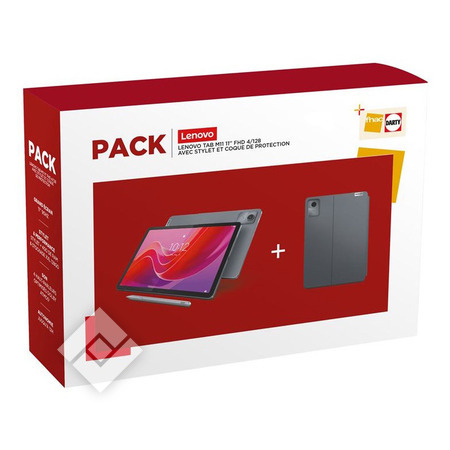 LENOVO TAB M11 4/128GO +COV PACK