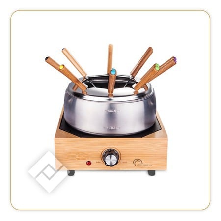 LITTLE BALANCE FONDUE WOOD & INOX 8P