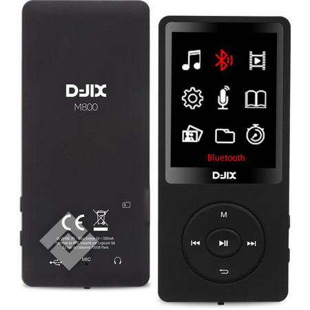 LOGICOM D-JIX M800 8GBT BLACK