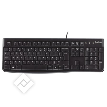 LOGITECH K120 BLACK AZERTY BE