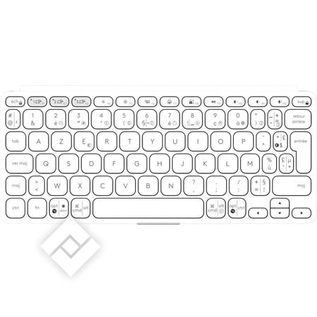 LOGITECH KEYS TO GO 2 PALE GREY