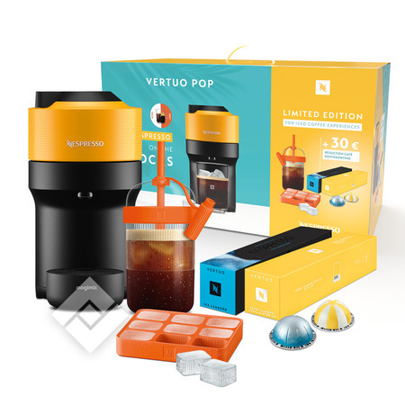 MAGIMIX NESPRESSO COLD BUNDLE VERTUO POP YELLOW 11745B