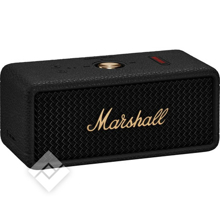 MARSHALL EMBERTON III SPEAKER BT BLACK AND BRASS