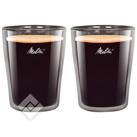 MELITTA 2 VERRES/GLAZEN