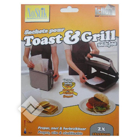 NOSTIK TOAST & GRILL BAGS X2