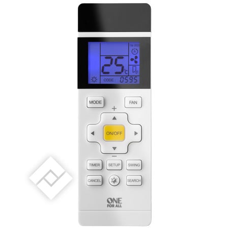 ONE FOR ALL AIR CONDITIONING UNIVERSAL REMOTE URC-1035