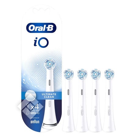 ORAL-B IO ULTIMATE PACK WH X4