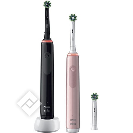 ORAL-B PRO 3900 DUO BLACK/PINK