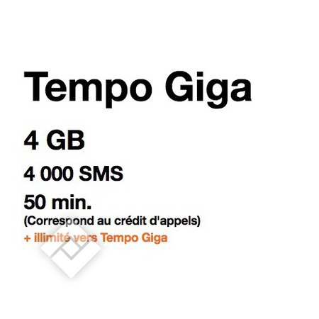 ORANGE TEMPO GIGA 15EURO (1x1st)