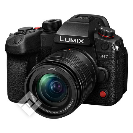 PANASONIC LUMIX GH7 + 12 - 60 MM F3.5-5.6 LUMIX NOIR