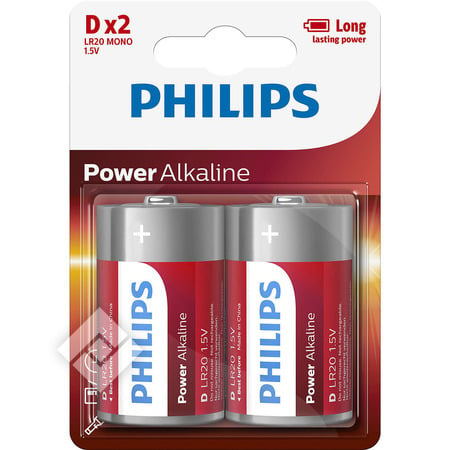 PHILIPS POWER D LR20 X2