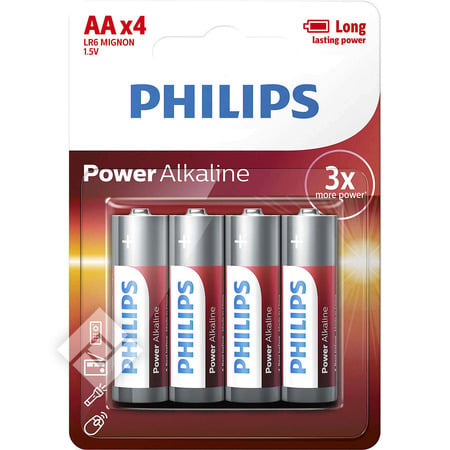 PHILIPS POWER AA LR06 X4