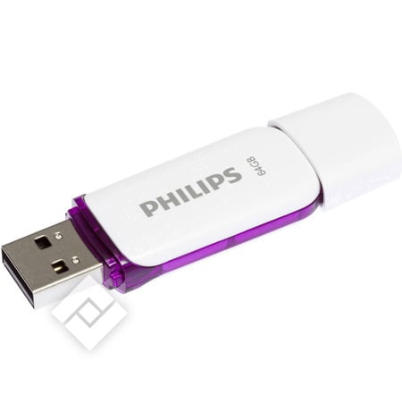 PHILIPS SNOW PURPLE 64GB USB 2.0