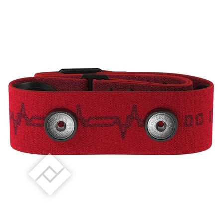 POLAR PRO CHEST STRAP TEXT RED M-XXL