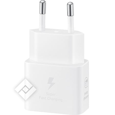 SAMSUNG CHARGER USBC 25WATT WHITE