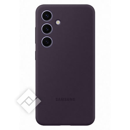 SAMSUNG Silicone Case dark violet for Galaxy S24