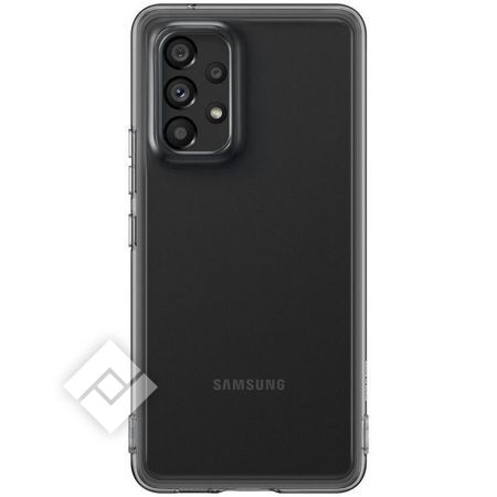 SAMSUNG CLEAR SOFT COVER BLACK FOR SAMSUNG GALAXY A53 5G